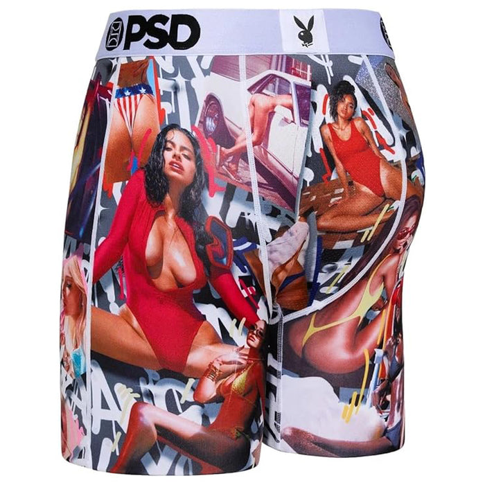 PSD Men's Multicolor Playboy Current Mood Boxer Briefs Underwear - 124180067-MUL