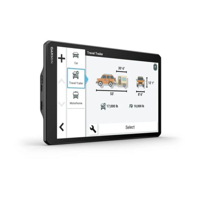 Garmin RV 895 Unisex Black 8-Inch RV MT-S GPS Navigator - 010-02748-00