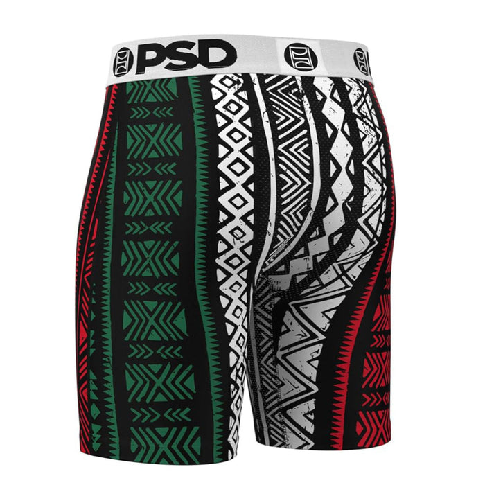 PSD Men's Multicolor Mex Boxer Briefs Small Underwear - 324180082-MUL-S