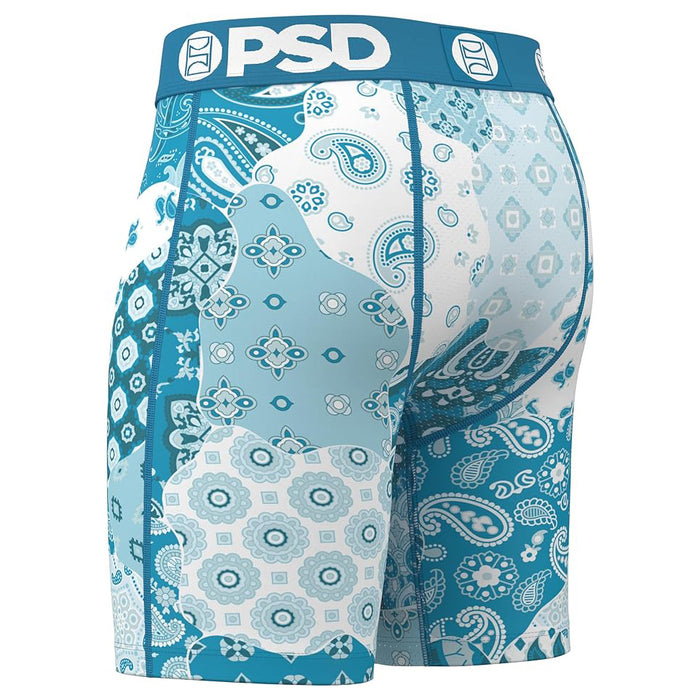 PSD Men's Multicolor Bandana Cool Boxer Briefs Medium Underwear - 224180055-MUL-M