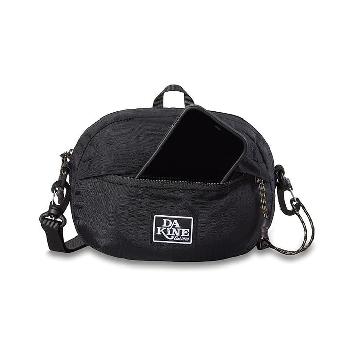 Dakine Unisex Black One Size  Joey Oval Crossbody Bag - 10004081-BLACK
