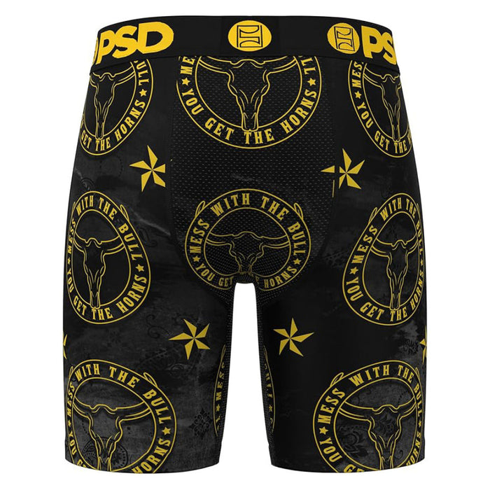 PSD Men's Multicolor Don't Mess Boxer Briefs Large Underwear - 125180225-MUL-L