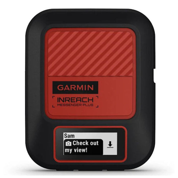 Garmin Unisex Black inReach® Messenger Plus SOS Satellite Communicator With Photo, Text & Voice Messaging Activity & Fitness Trackers - 010-02887-00