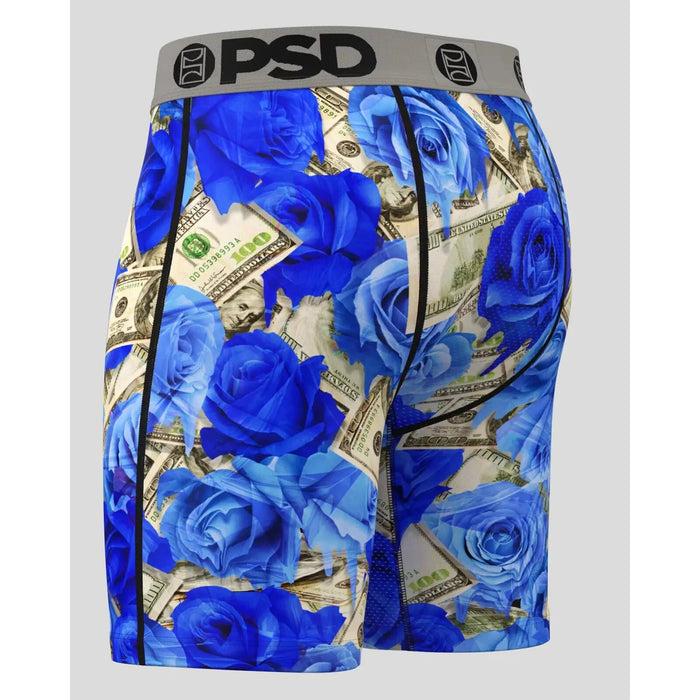 PSD Men's Multicolor Ro$Es Melt Boxer Briefs Extra Large Underwear - 224180021-MUL-XL