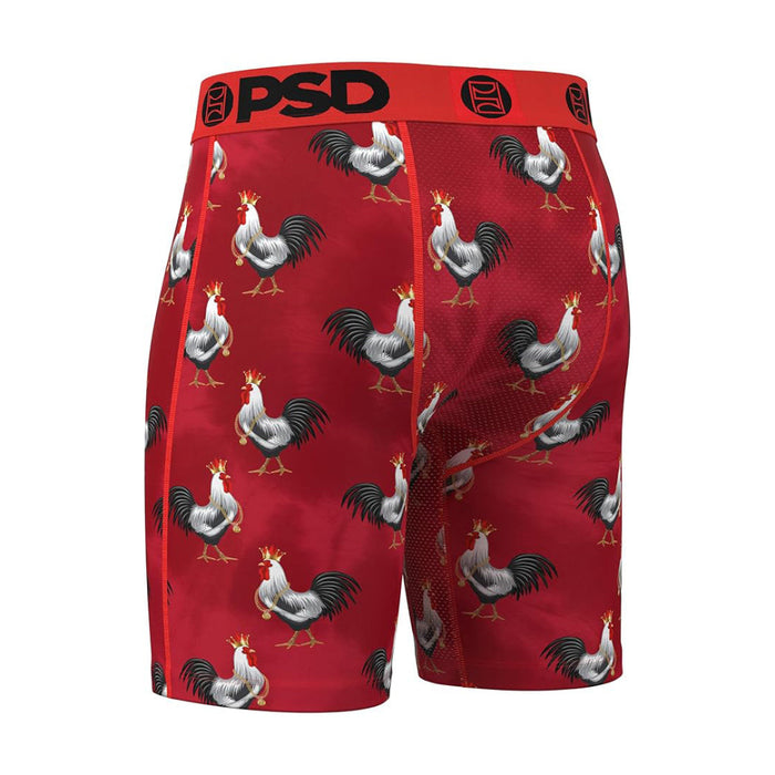 PSD Men's Multicolor Cocky Af Red Boxer Briefs Small Underwear - 324180126-MUL-S