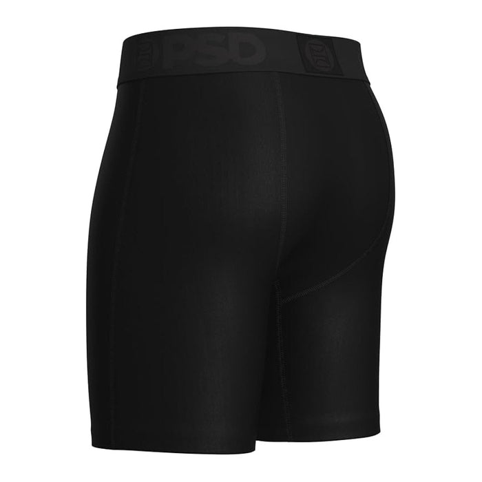 PSD Men's Black Solid Luxe Modal Boxer Briefs Small Underwear - 125180246-BLK-S
