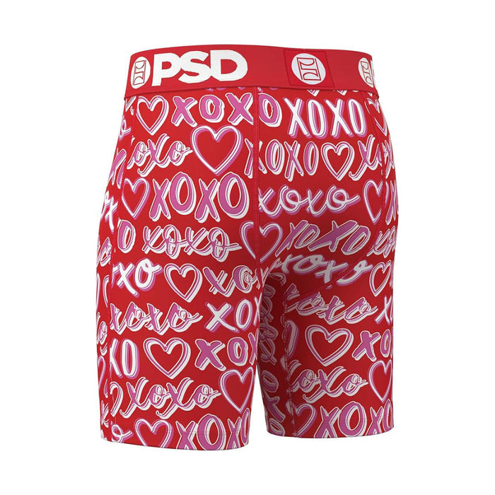 PSD Men's Multicolor Xoxo Modal Boxer Briefs Small Underwear - 125180303-MUL-S