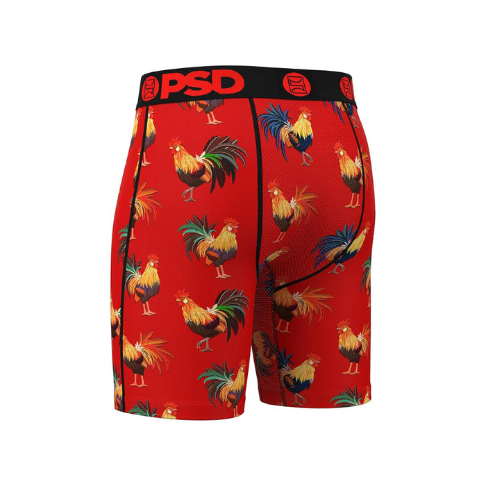 PSD Men's Multicolor Cocky Flock Boxer Briefs Small Underwear - 125180087-MUL-S