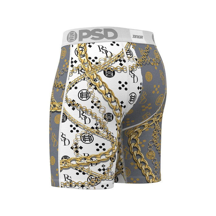 PSD Men's Multicolor Lux 38 Micro Mesh Boxer Briefs Small Underwear - 125180136-MUL-S