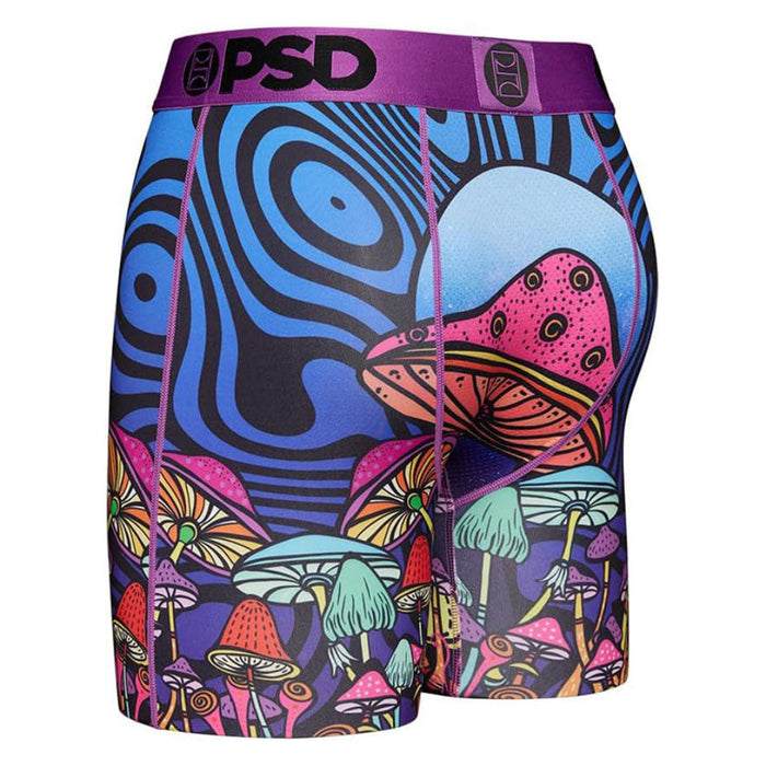PSD Men's Multicolor Magic Shrooms Boxer Briefs Extra Large Underwear - 321180105-MUL-XL