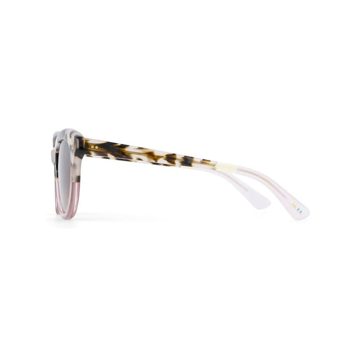 TOMS Women's Vintage Tortoise Pink Fade Brown Gradient Gwyneth Round Sunglasses - 10021689