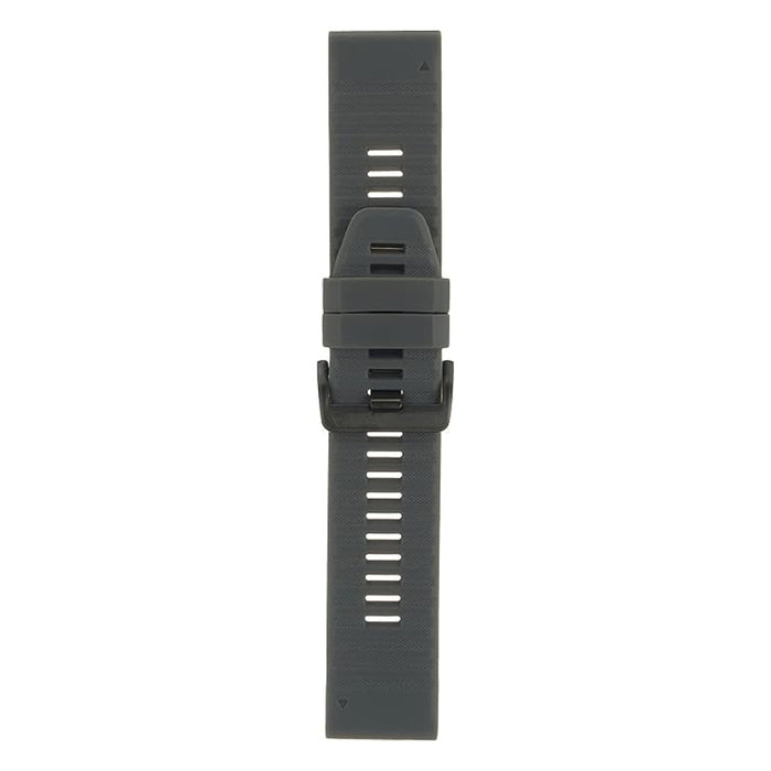 Garmin Unisex Slate Gray Silicone 26 MM QuickFit Watch Band - 010-12864-20