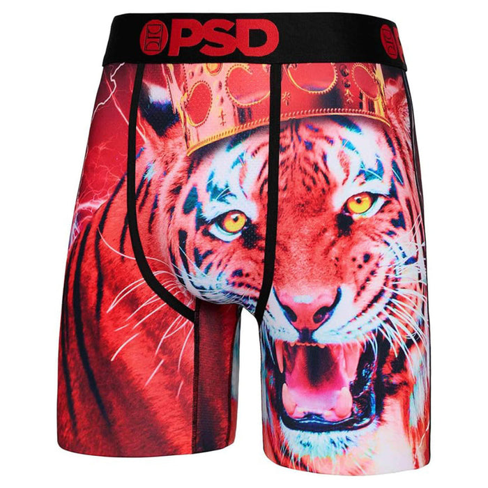 PSD Men's Multicolor Red King Boxer Briefs Underwear - 124180017-MUL