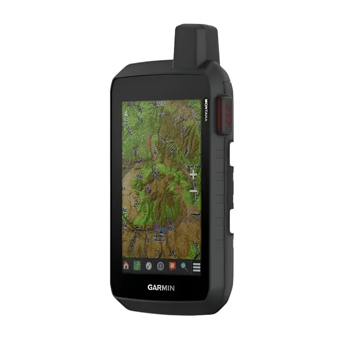 Garmin Montana® 760i Unisex Black Rugged GPS Handheld Navigator With Built-in InReach® Technology For SOS And 2-way Texts In Remote Areas 5” Touchscreen 8MP Camera Satellite Imagery And Maps For Road Or Trails - 010-02964-10
