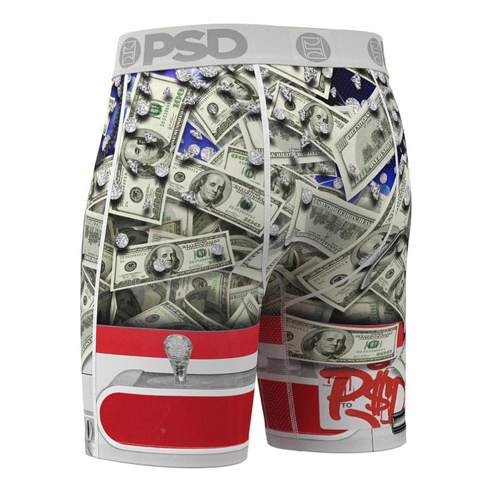 PSD Men's Multicolor Money Grab Boxer Briefs Extra Large Underwear - 425180032-MUL-XL