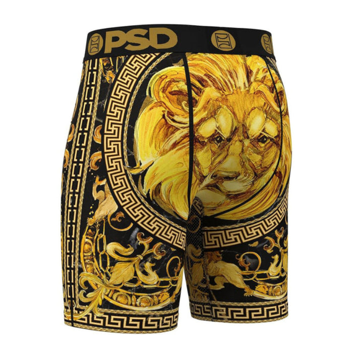 PSD Men's Multicolor Greek Gold Boxer Briefs Medium Underwear - 324180050-MUL-M
