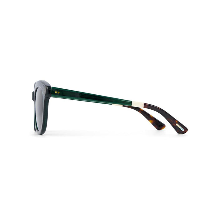 TOMS Women's Sea Moss Solid Brown Gwyneth Round Sunglasses - 10021691