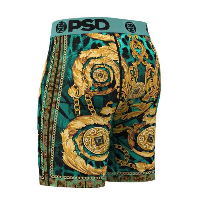 PSD Men's Multicolor Regal Cheetah Boxer Briefs Small Underwear - 424180059-MUL-S