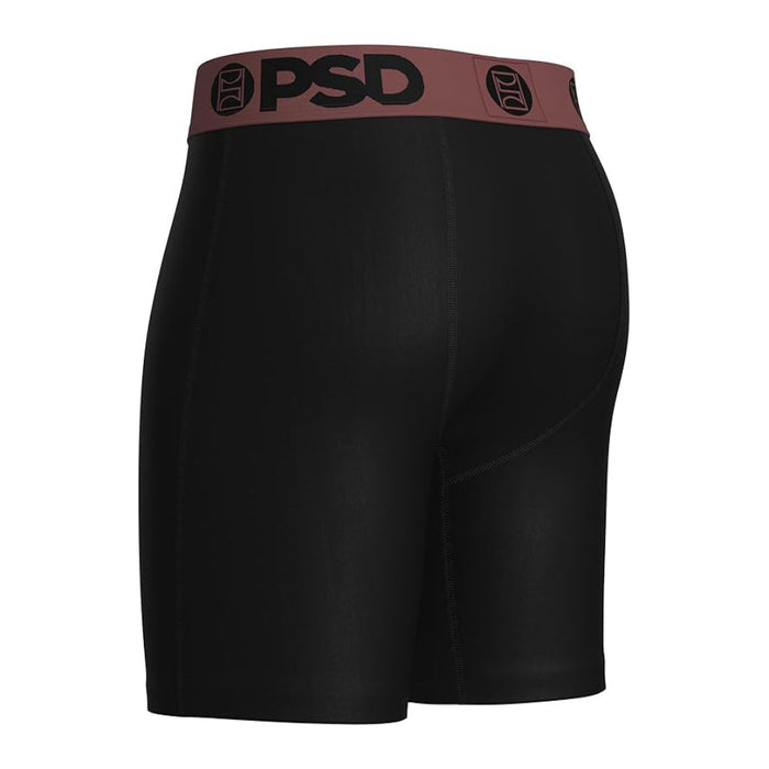 PSD Men's Black Rose Gold Solid Luxe Modal Boxer Briefs Extra Large Underwear - 125180247-BLK-XL