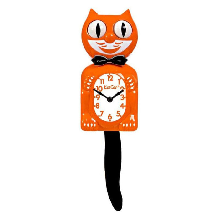 Kit Cat Klock Kid Orange Harvest Limited Edition Wall Clock - BC-60