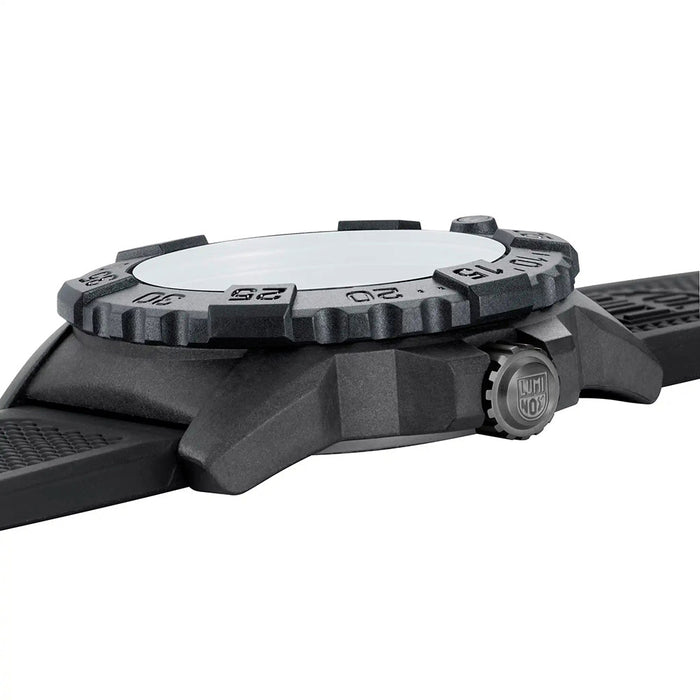Luminox Men's Black Dial Silicon Band Navy Seal Military Swiss Quartz Watch - XS.3501.BO.NF