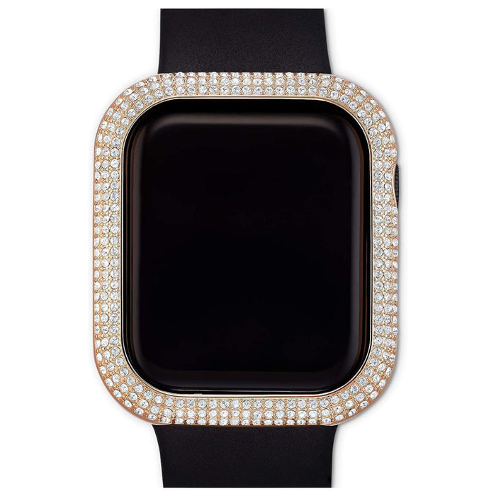 Swarovski Women's Rose-Gold Tone Sparkling Smartwatch Case - 5572574