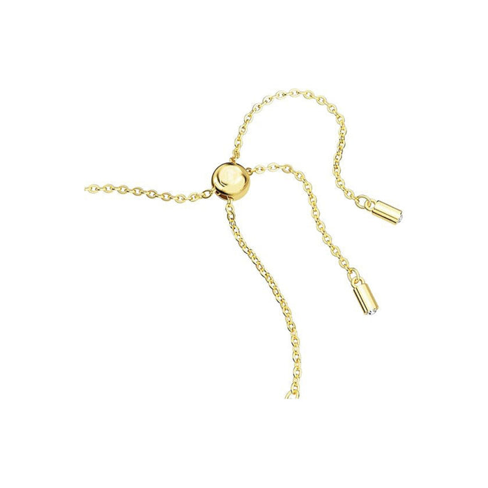 Swarovski Women's Gold-Tone Finished Butterfly Motif With Multicolored Stones Idyllia Bracelet - 5670053