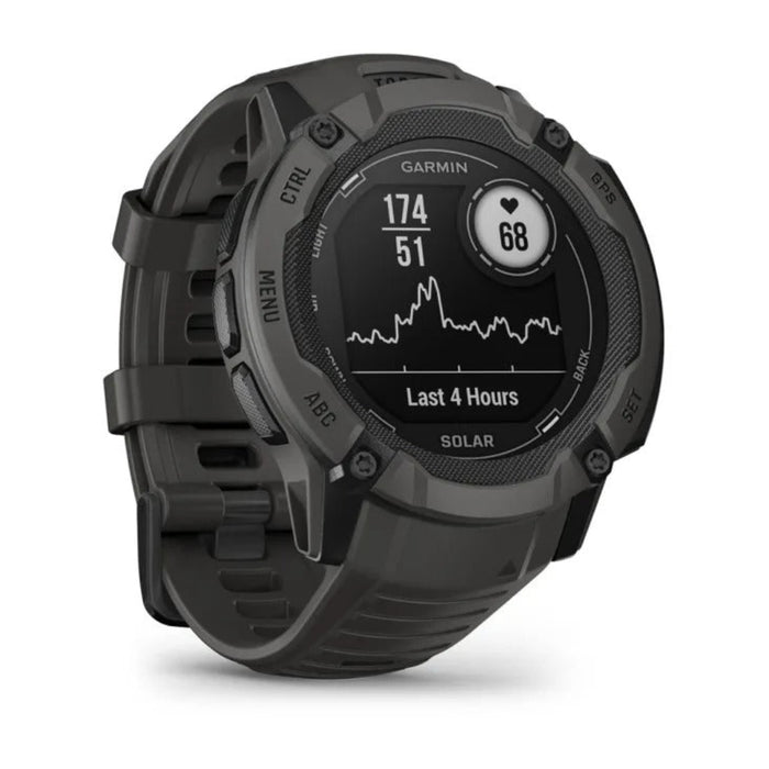 Garmin Instinct 2X Moss Built-in Flashlight Solar Charging Capability Multi-Band GNSS Rugged GPS Smartwatch - 010-02805-15
