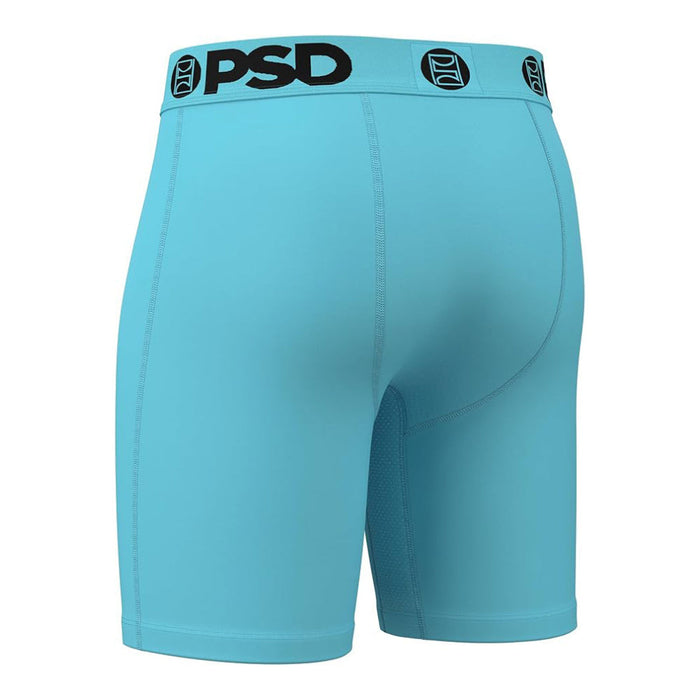 PSD Men's Light Blue Caribbean Sld Boxer Briefs Medium Underwear - 224180097-LTB-M