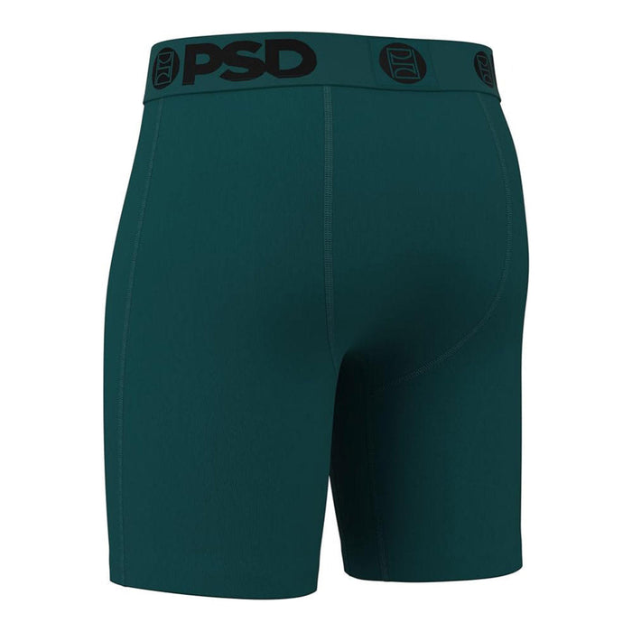 PSD Men's Aqua Fade Cotton Solid Boxer Briefs Large Underwear - 425180066-AQU-L