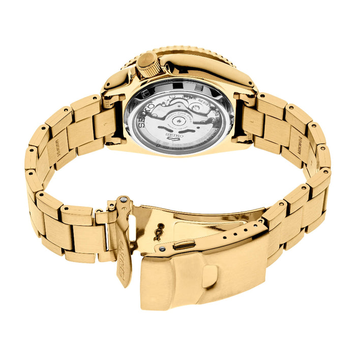 Seiko Men's Sports Gold-Tone Dial Watch - SRPE74