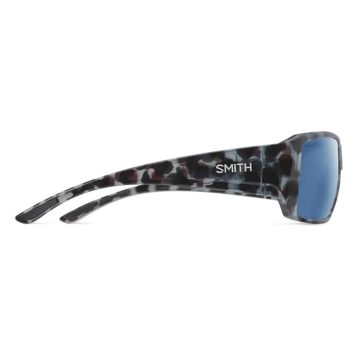 Smith Unisex Sky Tortoise Frame Chromapop Blue Mirror Lens Polarized Guides Choice Small-fit Performance Sunglasses - 205881JBW57QG