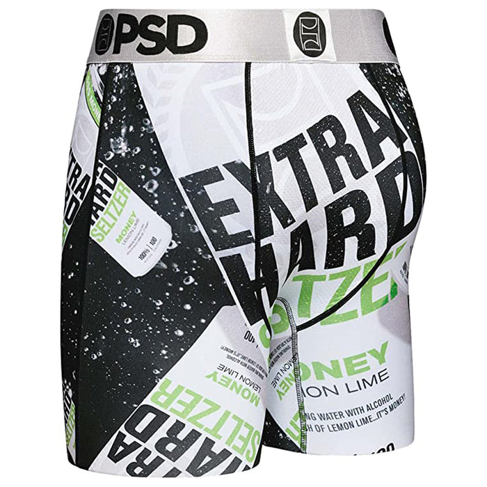 PSD Men's Black Extra Hard Boxer Briefs Small Underwear - 123180092-BLK-S