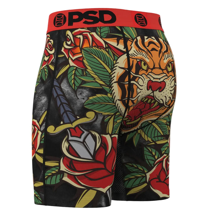 PSD Men's Multicolor Tiger Strength Boxer Briefs Extra Large Underwear - 425180070-MUL-XL