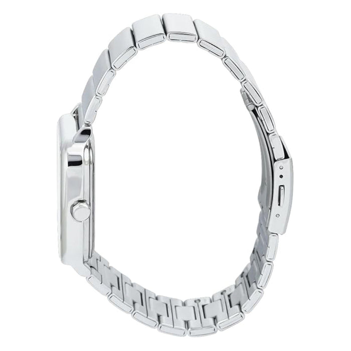 Casio Men's Black Dial Silver Stainless Steel Band Analog Japanese Quartz Watch - MTP-M305D-1A2VDF