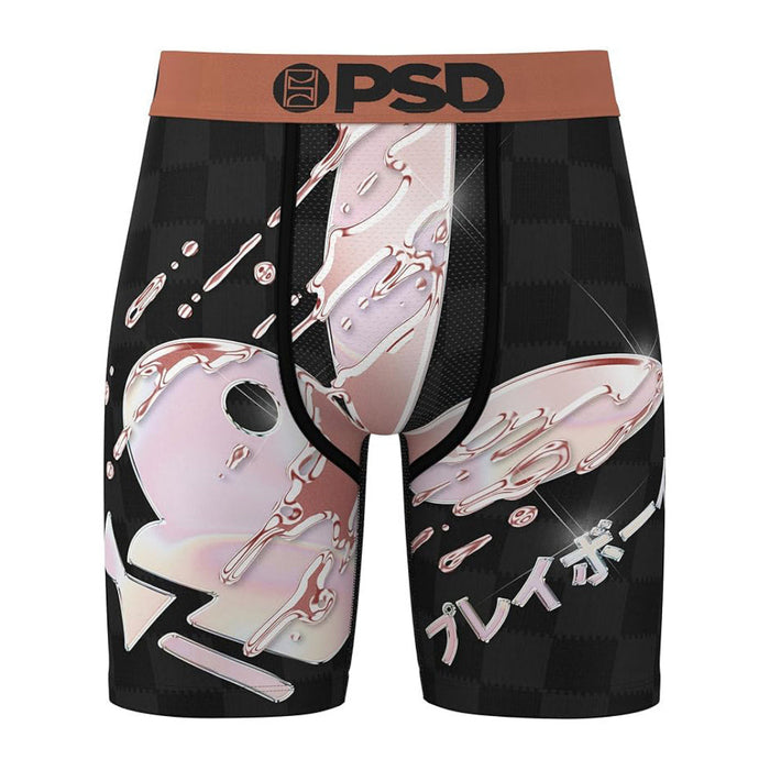 PSD Men's Multicolor Playboy Rose Drippin Boxer Briefs Medium Underwear - 424180001-MUL-M