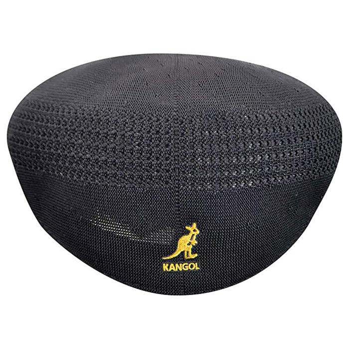 Kangol Unisex Black/Gold Tropic 504 Ventair Sleek Cap