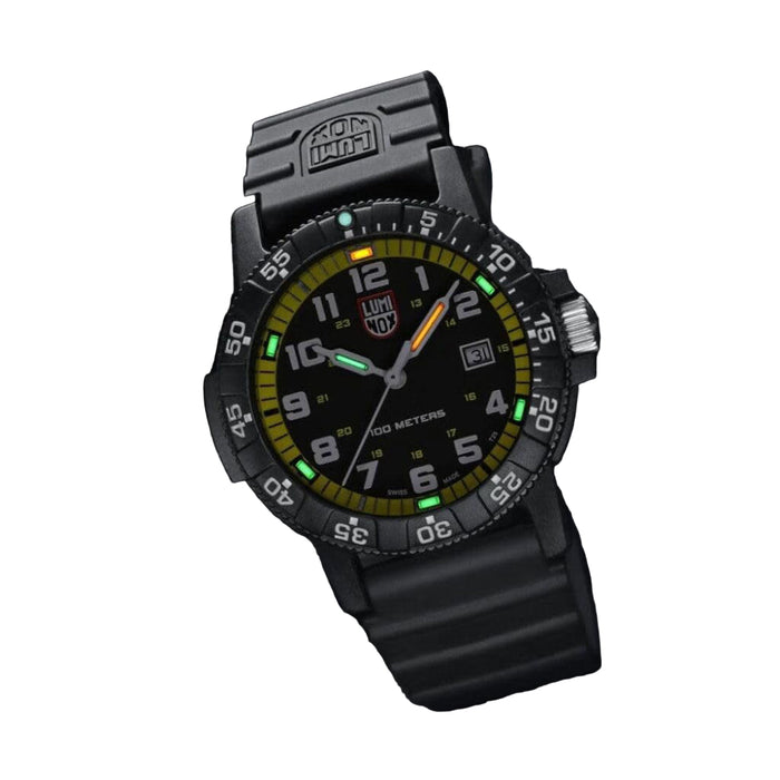 Luminox Unisex Black Dial Rubber Band Analog Quartz Watch - XS.0325