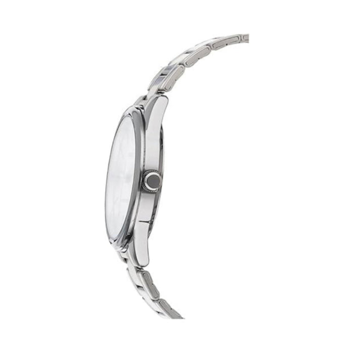 Casio Men's Standard Silver Dial Silver Stainless Steel Band Analog Japanese Quartz Watch - MTP-V005D-7BUDF