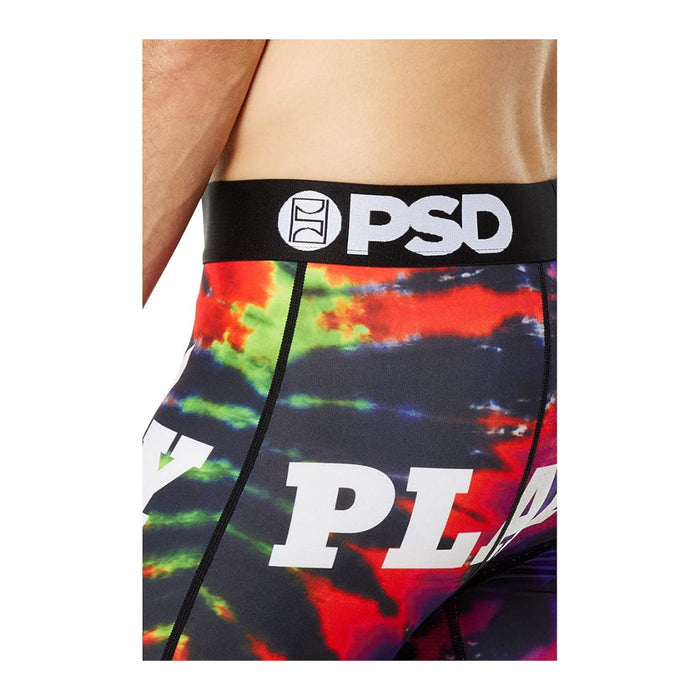 PSD Men's Multicolor Playboy Psych Dye Boxer Briefs Small Underwear - 123180004-MUL-S