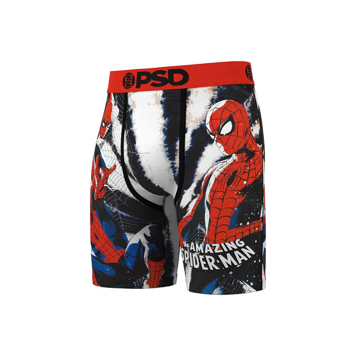 PSD Men's Multicolor Spider-Man 3Pk Boxer Briefs Small Underwear - 424180214-MUL-S
