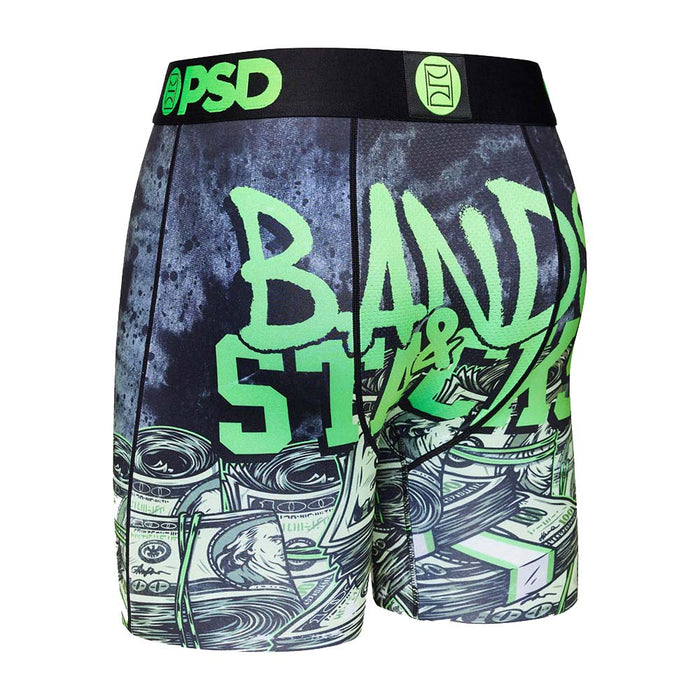 PSD Men's Multicolor Bands & Stacks Boxer Briefs Extra Large Underwear - 322180076-MUL-XL