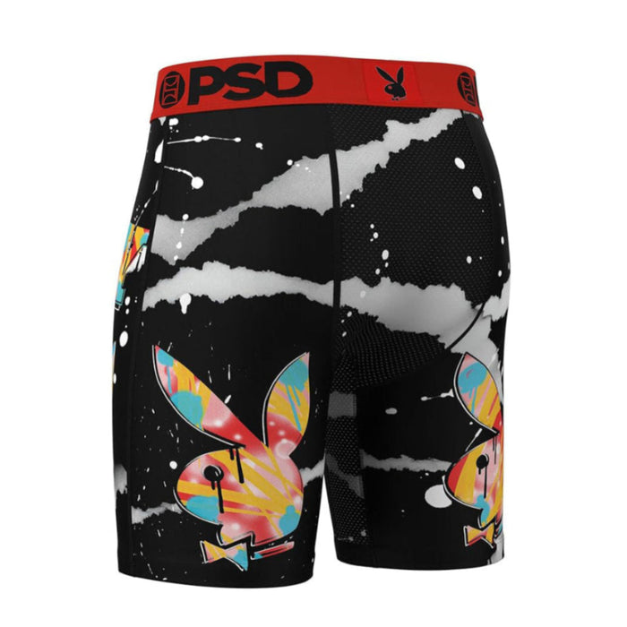 PSD Men's Multicolor Playboy Graff Fill Boxer Briefs Extra Large Underwear - 324180002-MUL-XL