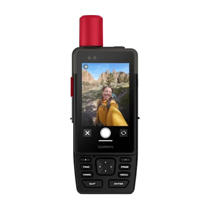 Garmin® GPSMAP® H1i Plus Unisex Long Battery Life Preloaded Maps Premium GPS Handheld Navigator With inReach® Plus Technology To Share Texts Photos Voice Memos And SOS Off-Grid Touchscreen And Buttons - 010-02921-00