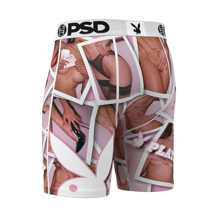 PSD Men's Multicolor Playboy Frames Boxer Briefs Small Underwear - 324180003-MUL-S