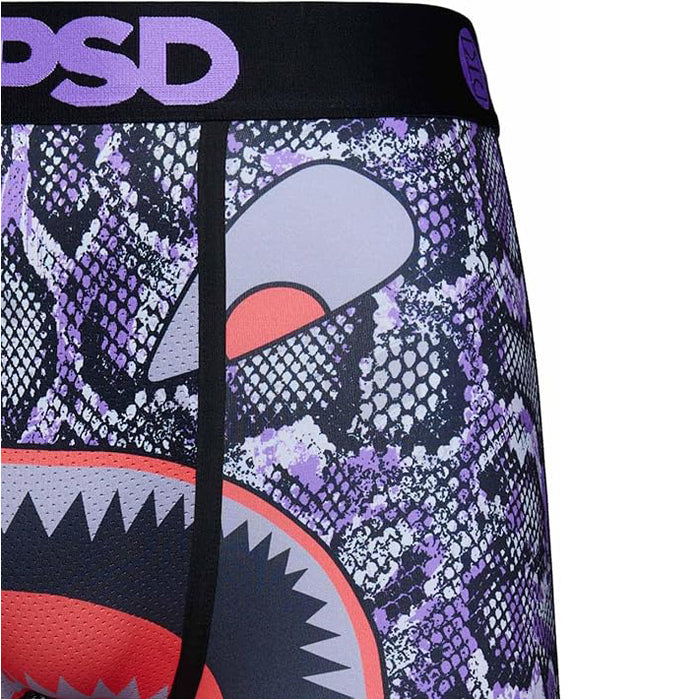 PSD Men's Purple Warface Viper Boxer Briefs Underwear - 422180091-PUR