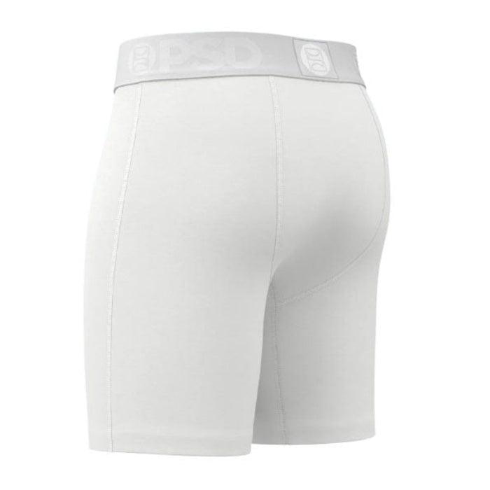 PSD Men's White Solid Luxe Modal Boxer Briefs XX-Large Underwear - 325180097-WHT-XXL
