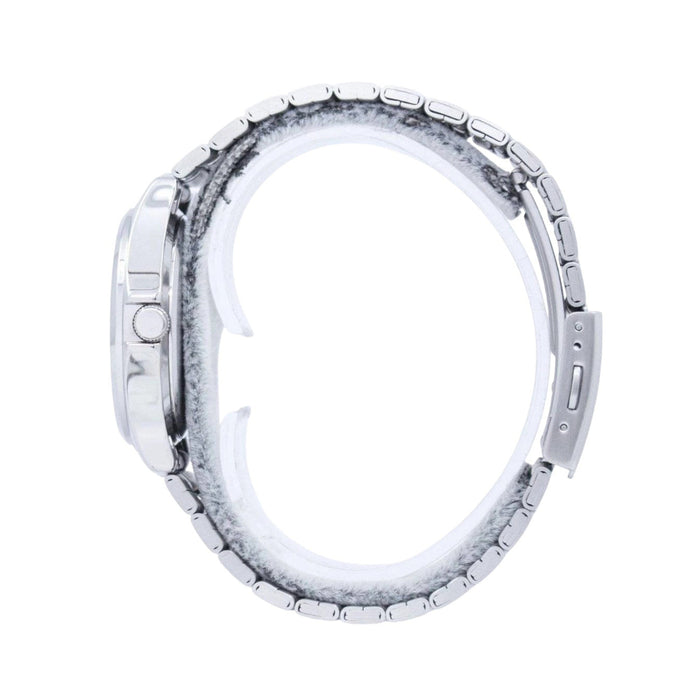 Casio Men's Black Dial Silver Stainless Steel Band Analog Quartz Watch - MTP-1239D-1DF