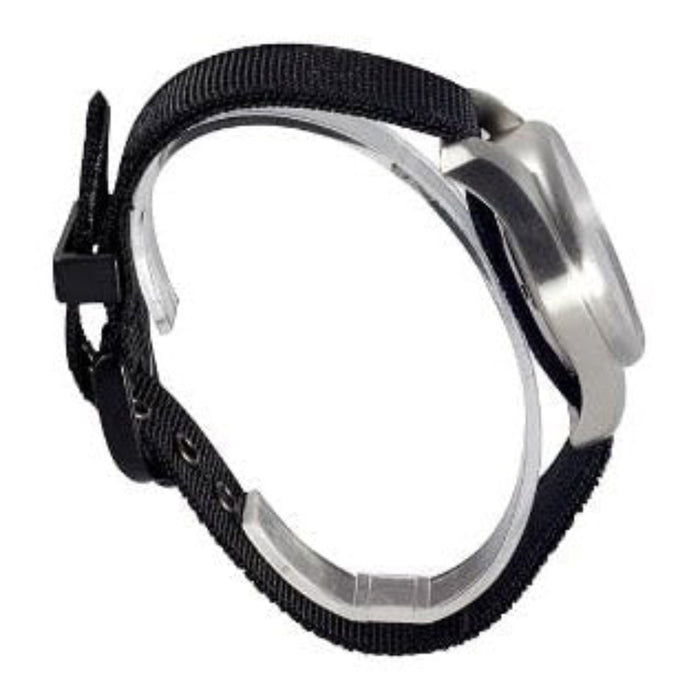 Bertucci A-1S Men's Watch - Stainless - Black Nylon Strap - Black Dial - 10004