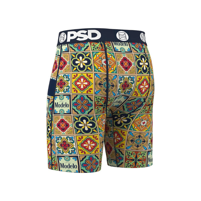 PSD Men's Multicolor Modelo Serape Boxer Briefs Small Underwear - 225180013-MUL-S